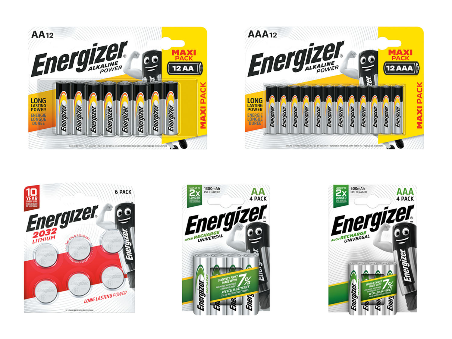 Energizer Batterie Mix