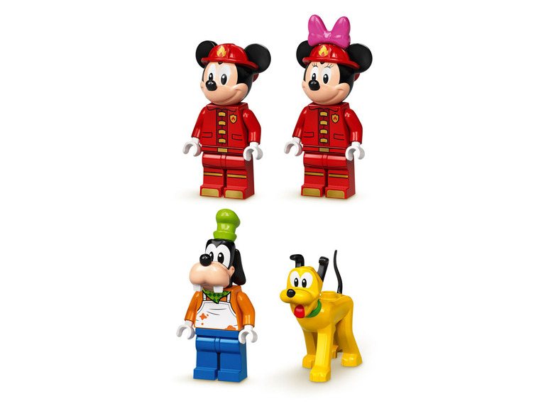 Gehe zu Vollbildansicht: LEGO® Micky and Friends 10776 »Mickys Feuerwehrstation und Feuerwehrauto« - Bild 6