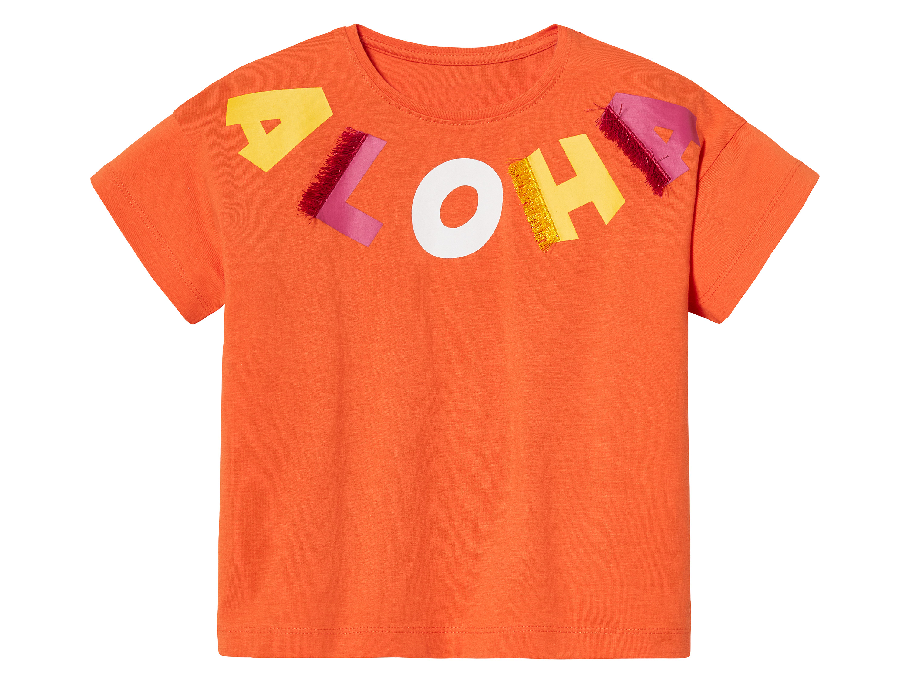 lupilu® Kleinkinder T-Shirt (Orange, 122/128) | 04335633039636