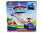 Paw Patrol: Aussichtssturm mit Fahrzeugen von Chase und Marshall.