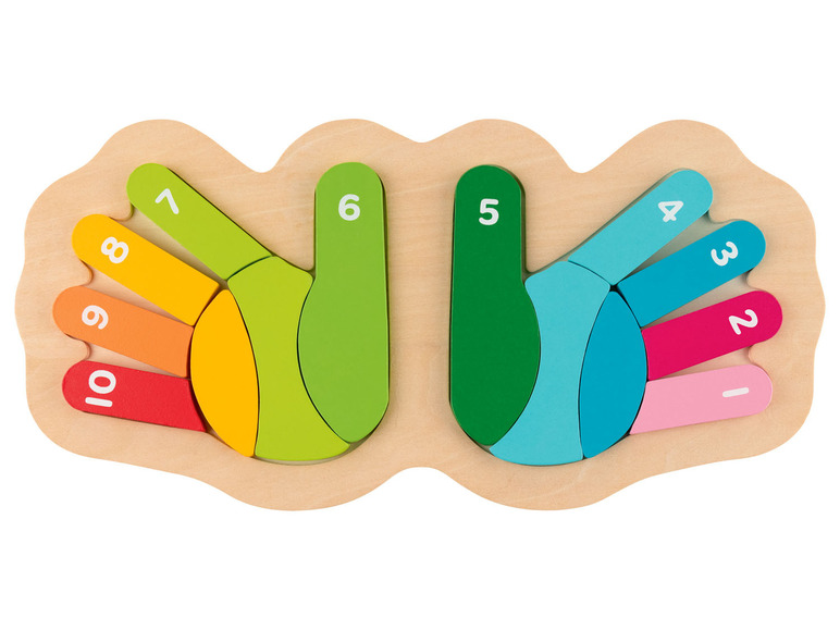 Gehe zu Vollbildansicht: Playtive Lernspiel Montessori Sets, aus Echtholz - Bild 8