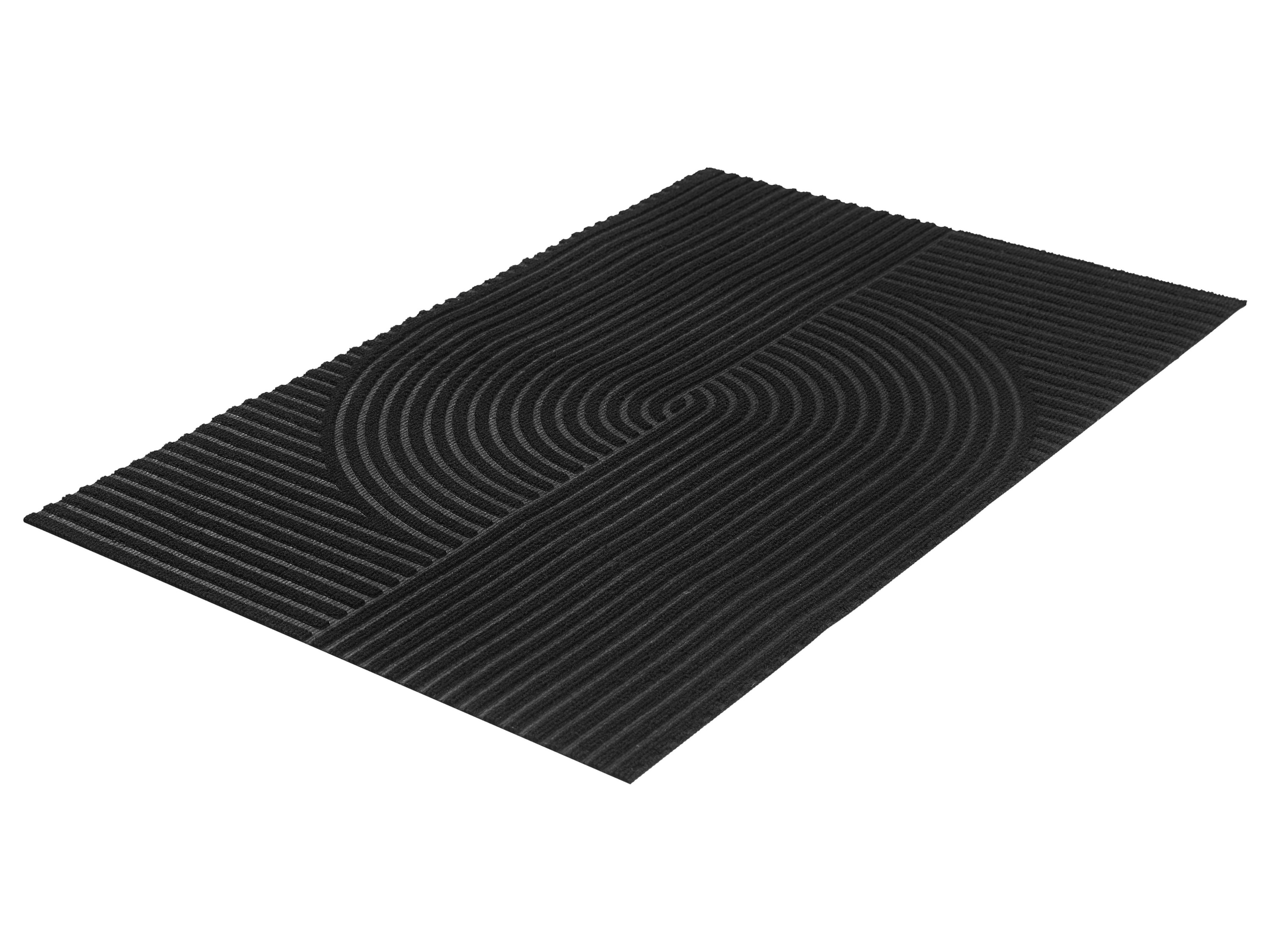 LIVARNO® Schmutzfangmatte Struktur 60x90cm (Schwarz)