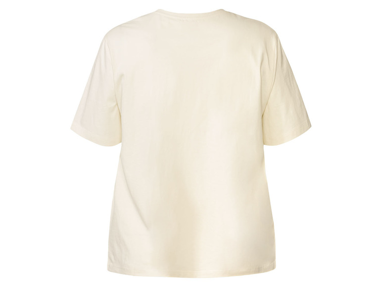 Gehe zu Vollbildansicht: esmara® Damen T-Shirt, aus reiner Baumwolle - Bild 4
