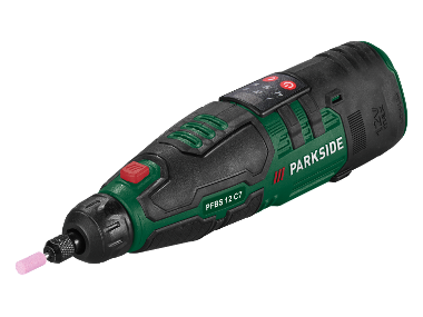 PARKSIDE® 12V Akku-Feinbohrschleifer »PFBS 12 C7«, mit integriertem Akku und Ladekabel)