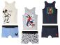 Tanktops und Boxershorts für Jungen mit Mickey Mouse, Spiderman und Avengers Motiven.
