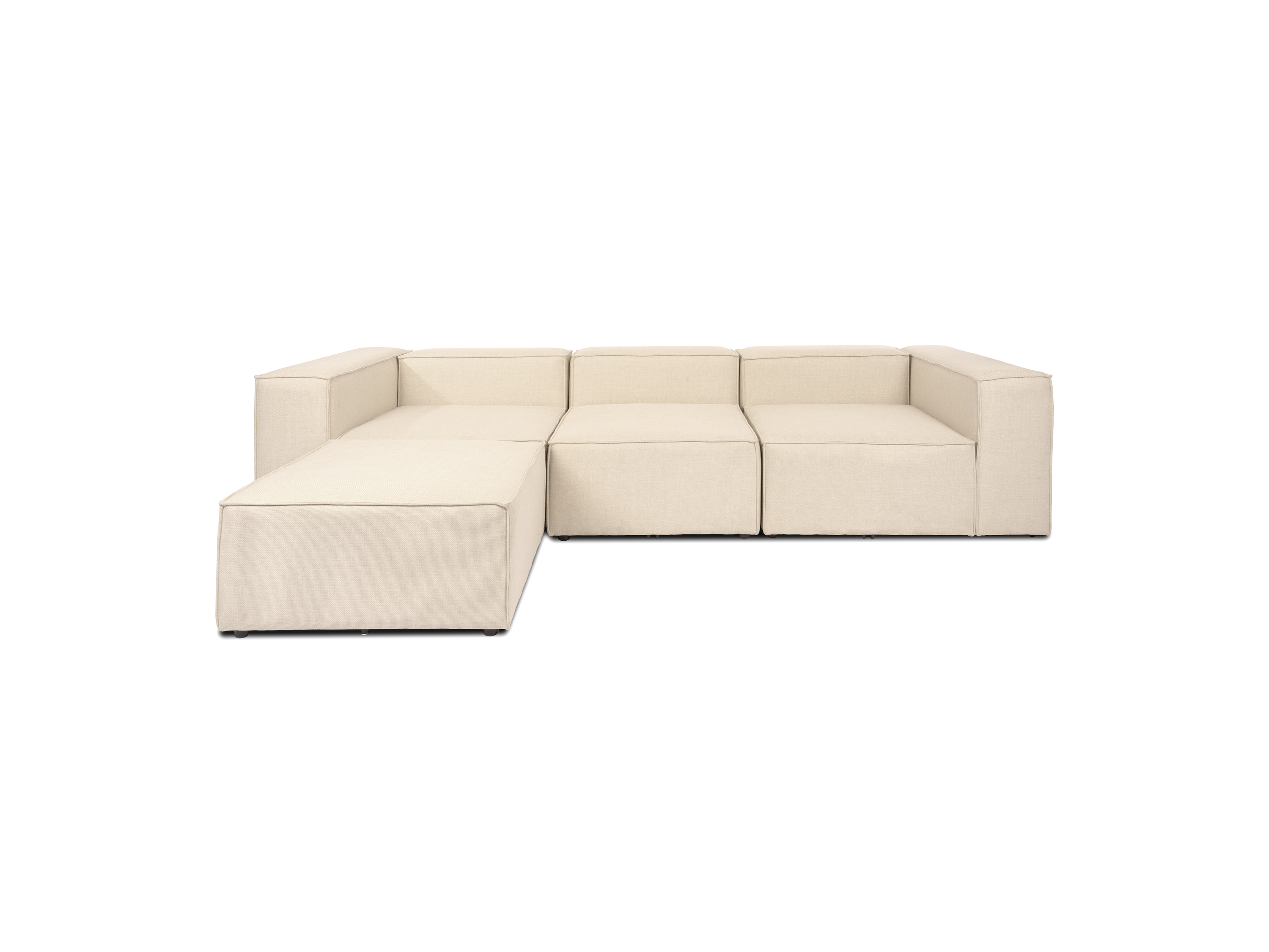 Thumbnail - HOME DELUXE Sofa VERONA (L, Beige)