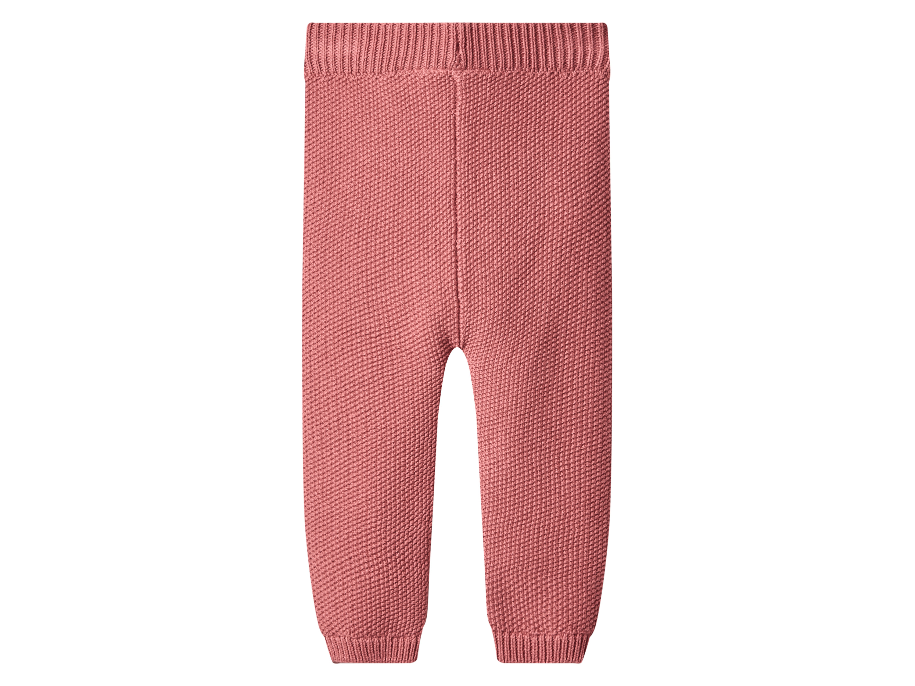 LUPILU® Baby Mädchen Jungen Strickhose (Rose, 50/56) – Bild 2 von 2