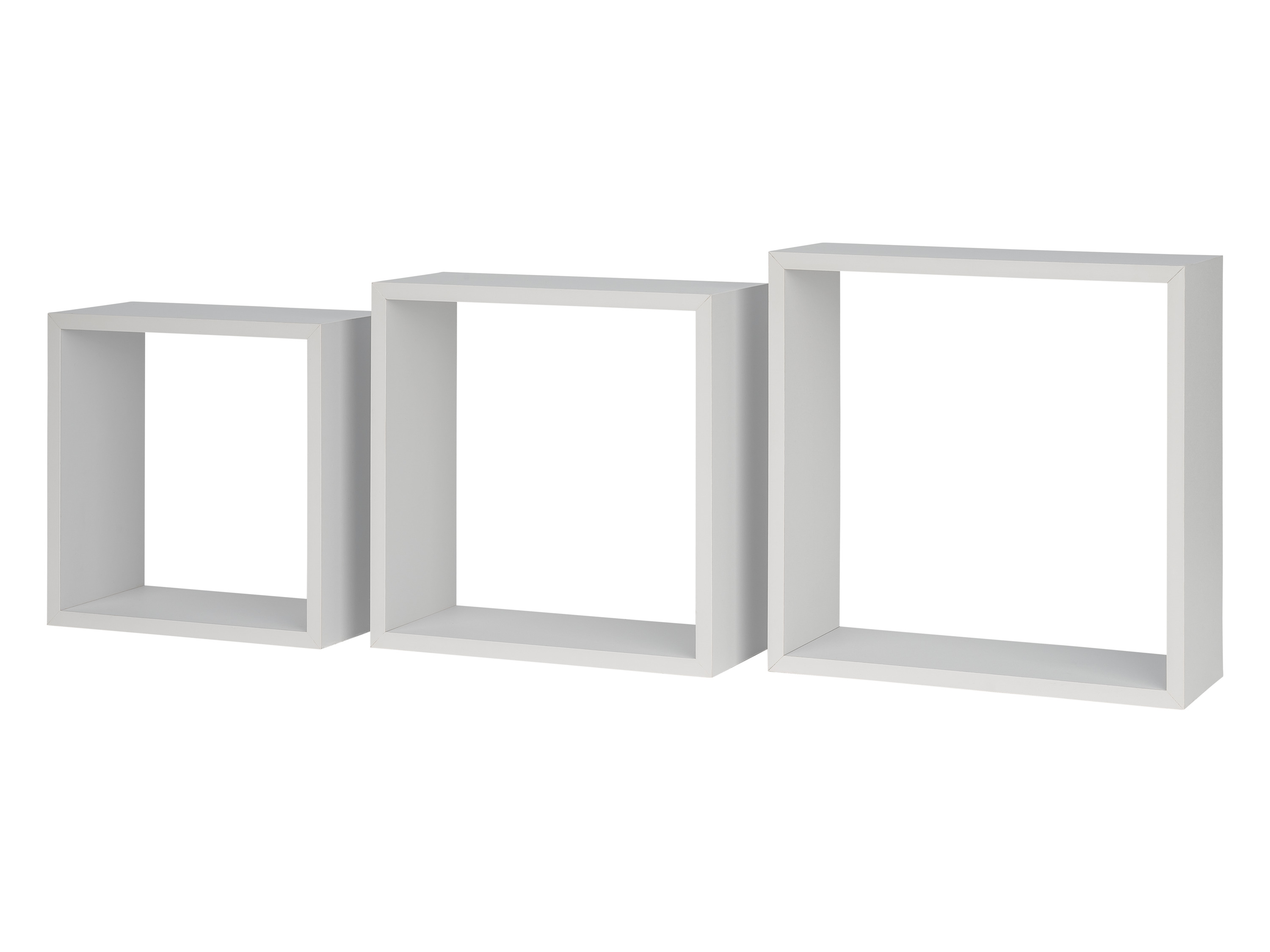 Thumbnail - LIVARNO home Regalwürfel 3er Set 30 x 30 cm (Weiß)