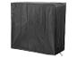 Schwarze Schutzhülle für Gartenmöbel oder Grill