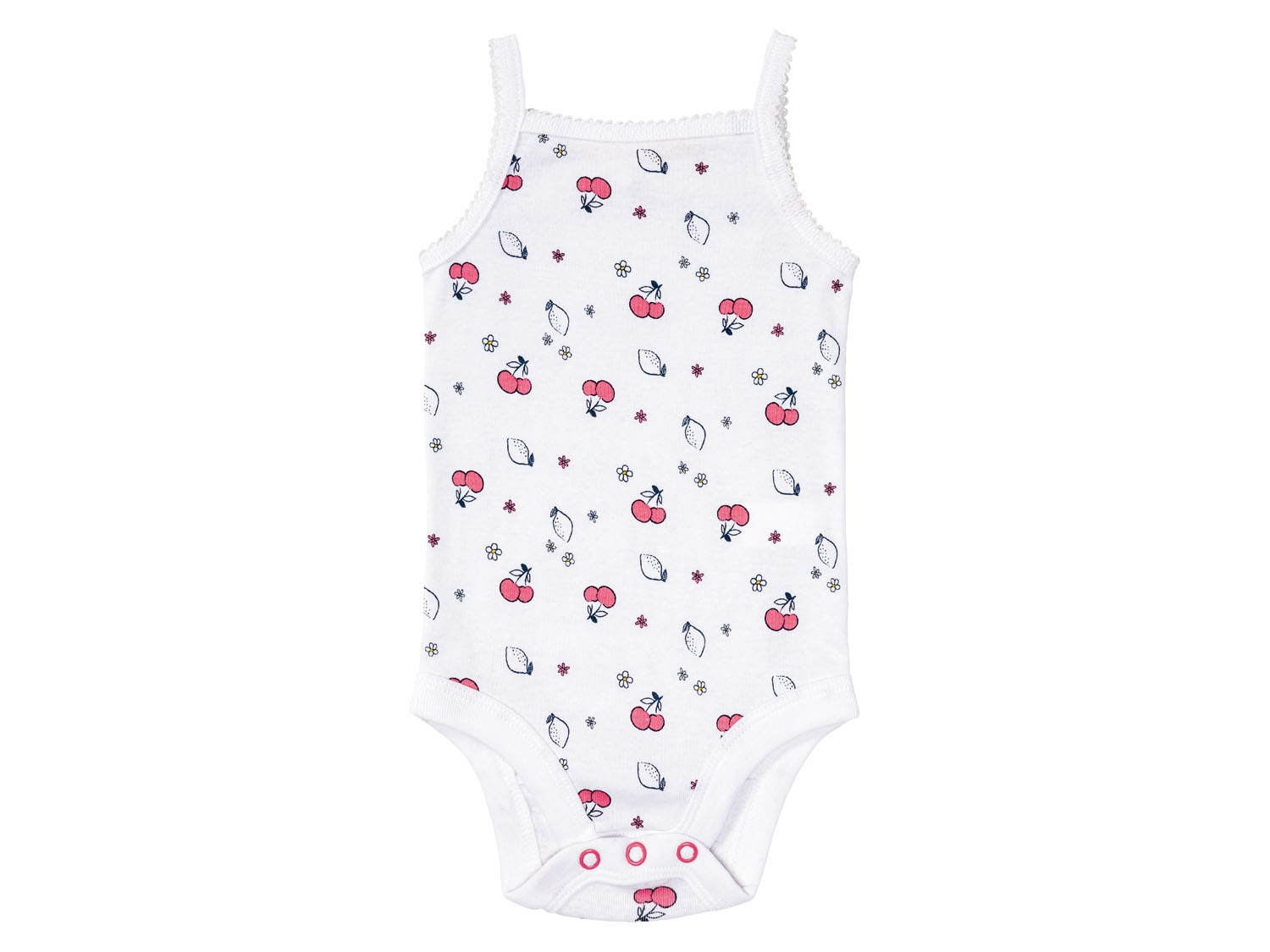 LUPILU® Baby Sommerset (pink/weiß/gelb, 62/68) – Bild 2 von 4