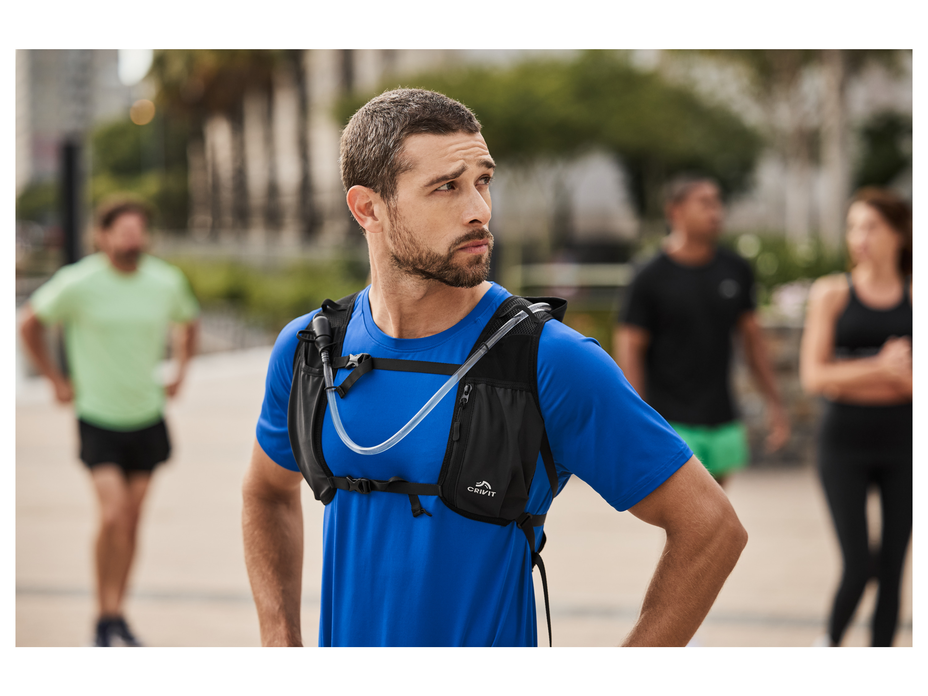 CRIVIT Herren Funktionsshirt, mit reflektierenden Deko-Elementen - 5