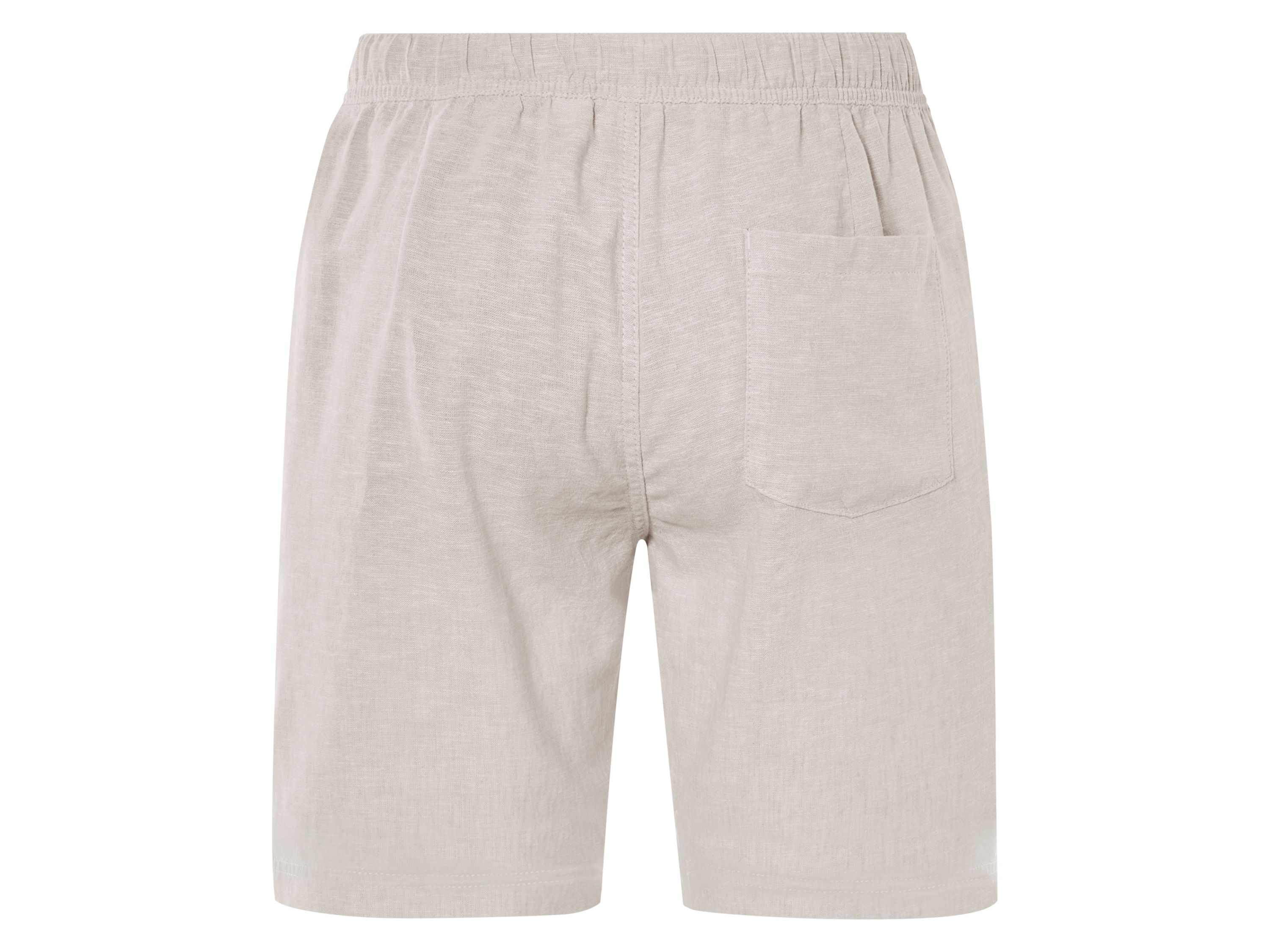 Thumbnail - LIVERGY® Herren Bermuda mit Leinen (Beige, M (48/50))