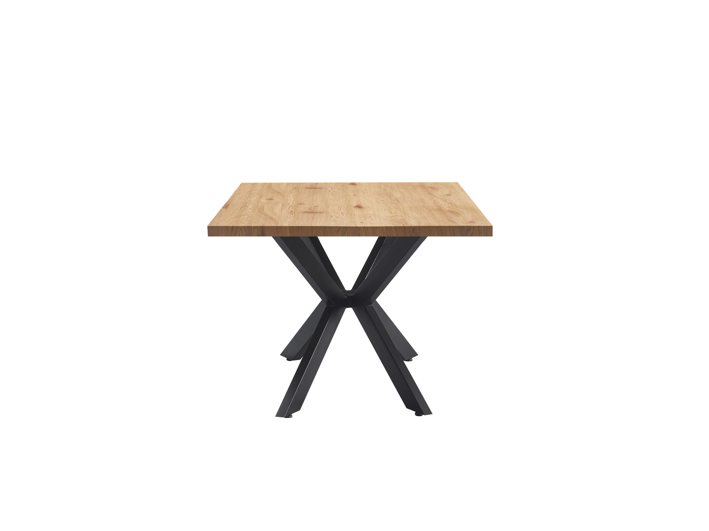 HOME DELUXE Esstisch Eckig AVENCIA 160 x 100 cm inkl. Sternfuß (light oak) – Bild 4 von 4