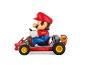 CARRERA Mario Kart™ Spielzeug-Kart mit Mario-Spielfigur, Seitenansicht.
