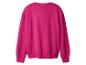 Fuchsia Langarm-Sweatshirt, Rückansicht