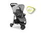 Grauer Hauck Kinderwagen mit einer maximalen Belastung von 25 kg.