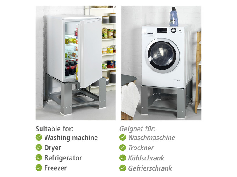 Gehe zu Vollbildansicht: Wenko Waschmaschinen / Trockner Unterbaugestell - Bild 9