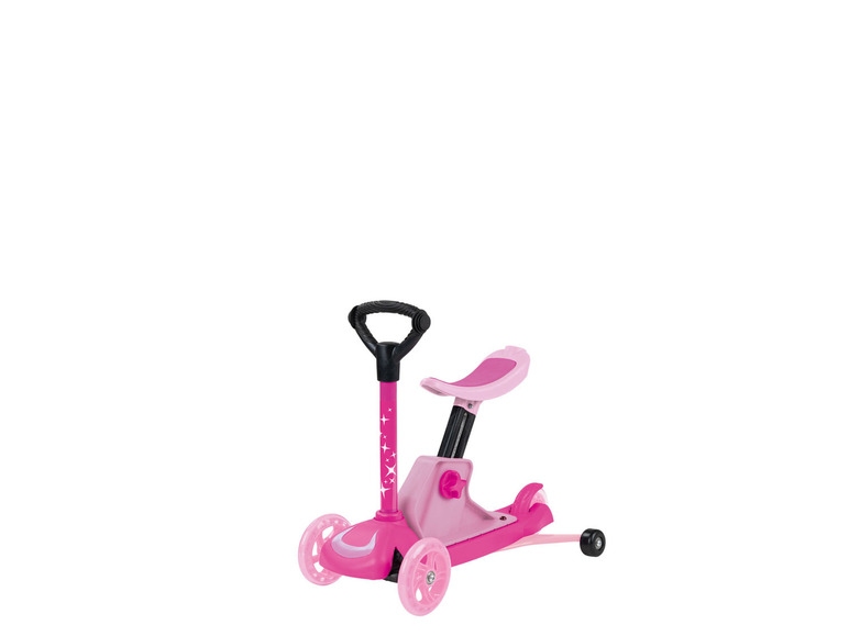 Gehe zu Vollbildansicht: Playtive 4-in-1 Kleinkinder Scooter, mit höhenverstellbarem Sattel - Bild 2