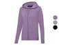 Lilafarbene Kapuzenjacke mit Reißverschluss der Marke Crivit.