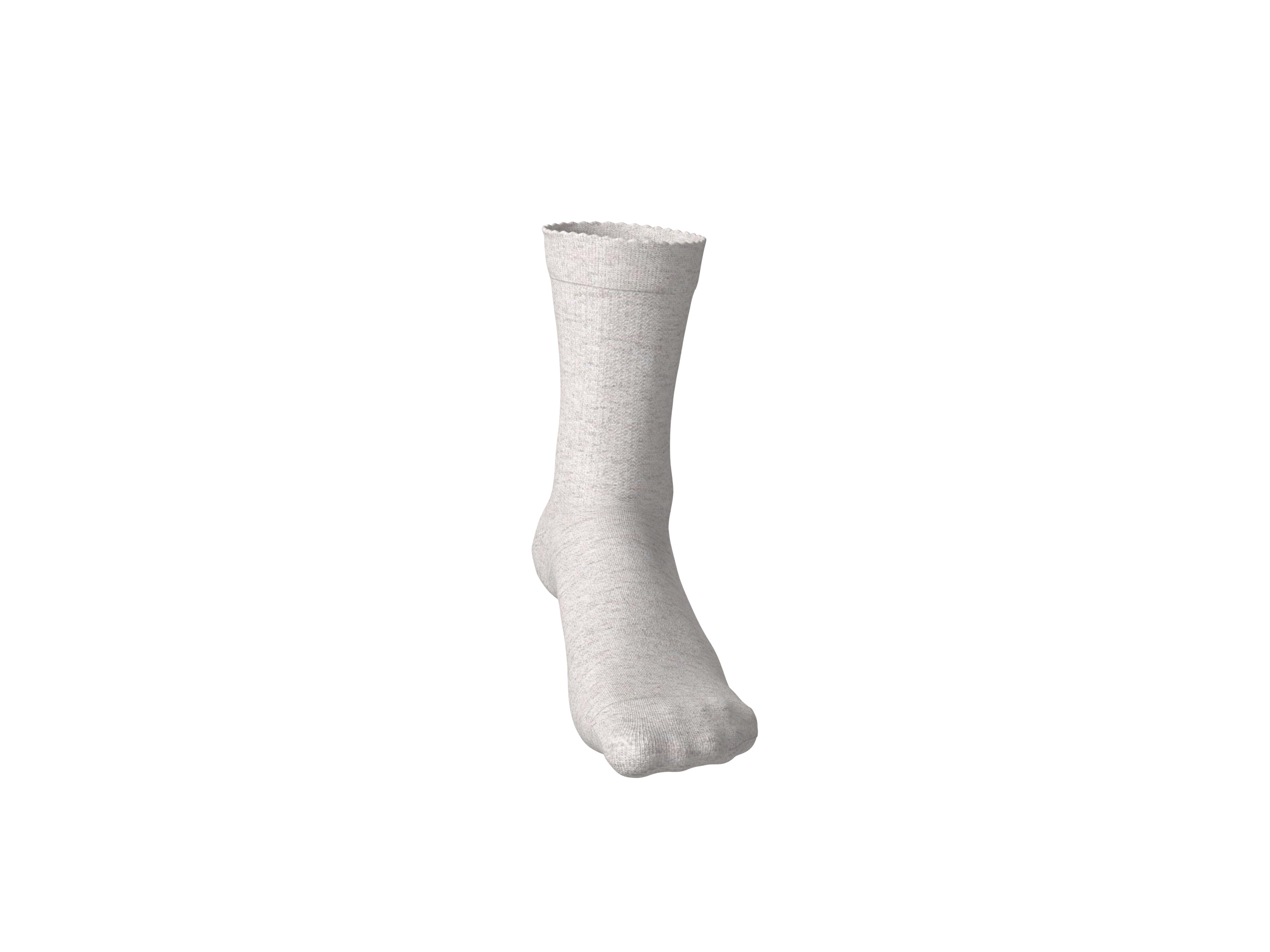 Thumbnail - esmara® Damen Socken (weiß/beige, 39-42)