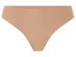 Damen-Slip in Beige, klassischer Schnitt, nahtlos.