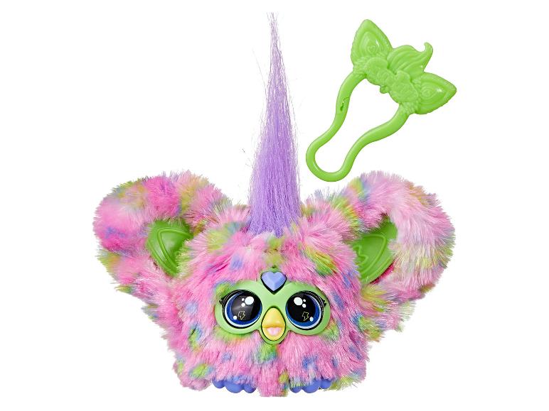 Interaktives Furby Boom Plüschtier mit Zubehör.