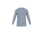 Blaues Langarmshirt mit Schleifenmuster, Rückansicht