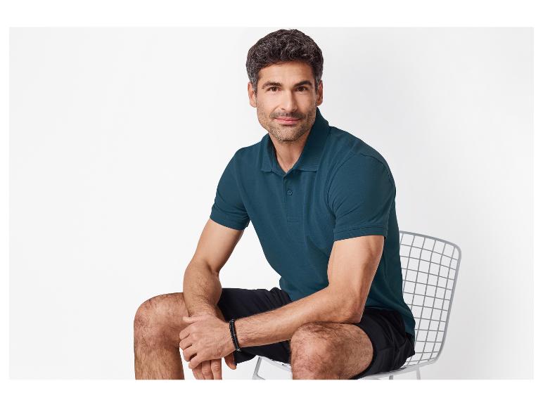 Herren Pikee-Poloshirt