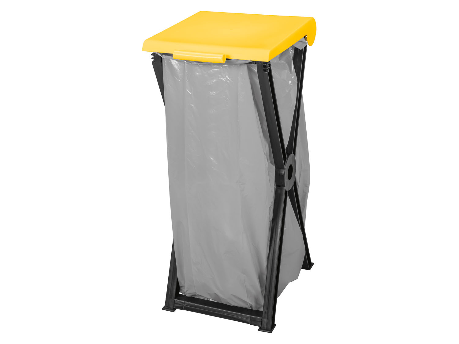 Müllsackständer gelber Sack Ständer mit Klappdeckel