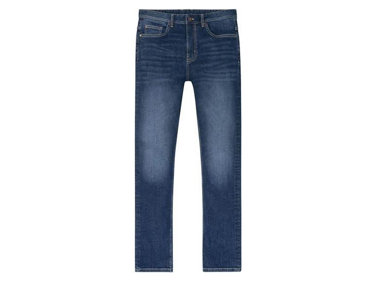 Gehe zu Vollbildansicht: LIVERGY® Herren Jeans, Slim Fit, mit hohem Baumwollanteil - Bild 4