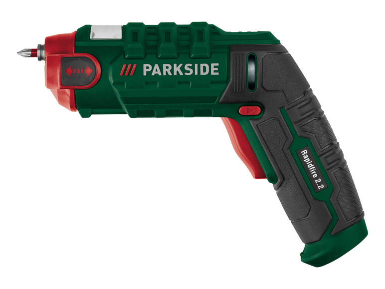 Gehe zu Vollbildansicht: PARKSIDE® 4 V Akku-Wechselbitschrauber »Rapidfire 2.2«, inkl. Bitset - Bild 4