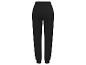 Schwarze Jogginghose mit Gummizug.