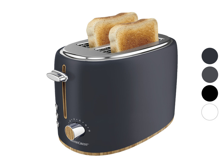 Gehe zu Vollbildansicht: SILVERCREST® KITCHEN TOOLS Doppelschlitz-Toaster »STH 900 A1«, 6 Bräunungsstufen - Bild 1