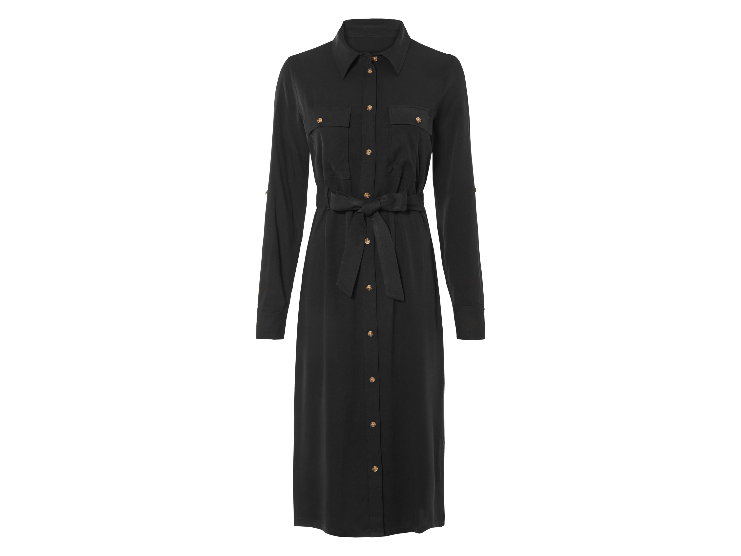 esmara® Damen Kleid (Schwarz, 44)““ | grün