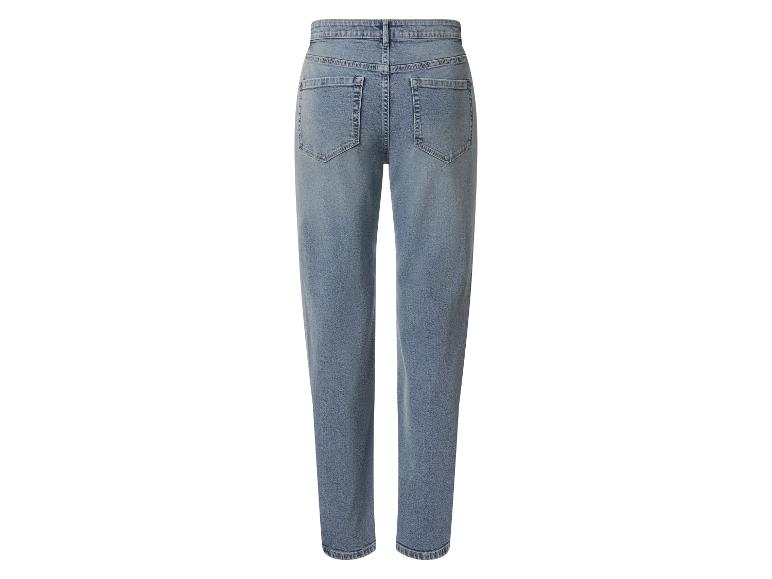 Damen Jeans, Straight Fit, hohe Leibhöhe