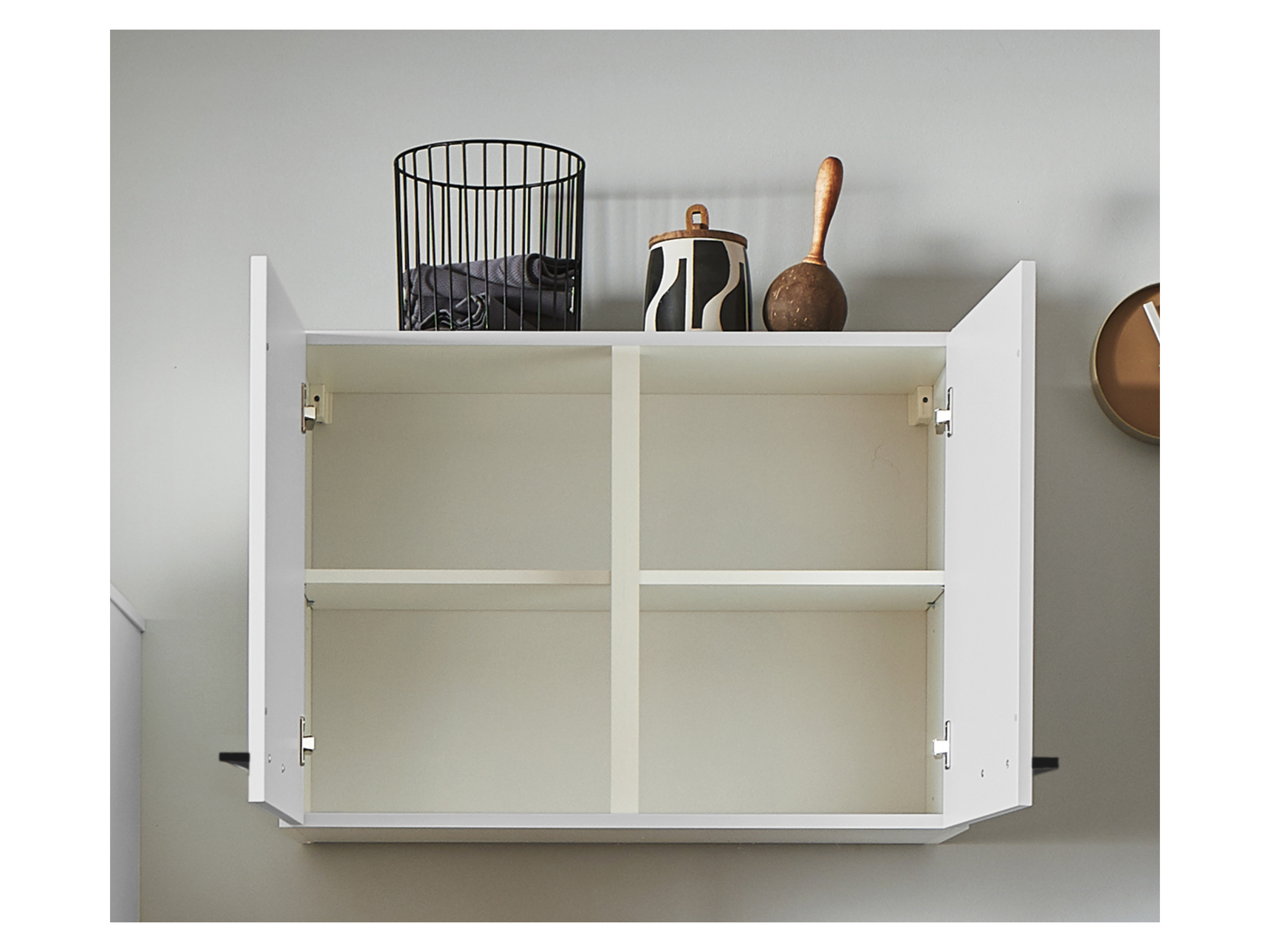 Thumbnail - Pinolino Küchenzeile, 270/280 cm, mit Elektrogeräten (Anschlag rechts, Lichtgrau Hochglanz, 270 cm)