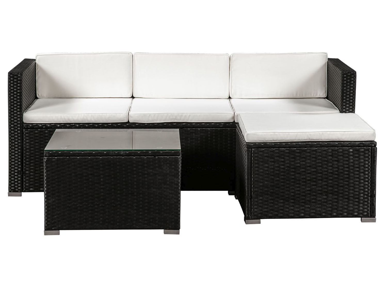 Thumbnail - Juskys Gartenlounge Punta Cana (Creme, M)