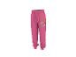 Pinke Mädchen-Jogginghose mit Zeichentrickfiguren-Aufdruck.
