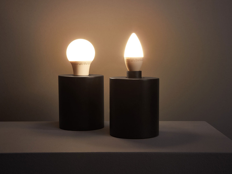 Gehe zu Vollbildansicht: LIVARNO home Leuchtmittel LED GU10 / E27 Globe / E14 Kerze 4,9/4,9/6,4 W 6er Sparpack - Bild 3
