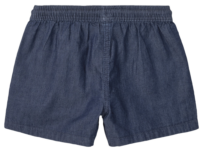 Gehe zu Vollbildansicht: lupilu® Kleinkinder Mädchen Shorts, 2 Stück, aus reiner Baumwolle - Bild 7