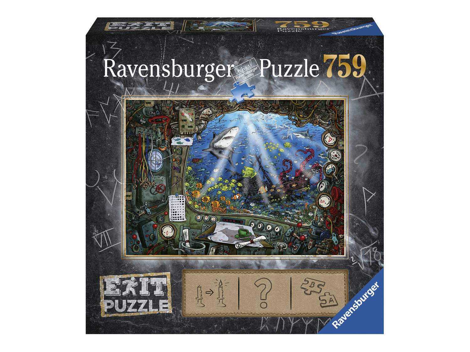 Ravensburger EXIT Puzzle »Im U-Boot«, 759 Teile | LIDL