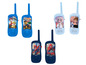 Zwei Walkie-Talkies mit Paw Patrol, Frozen und Spiderman Designs von Lexibook.