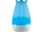 Blauer tulpenförmiger Aroma-Diffusor mit Licht- und Timerfunktionen