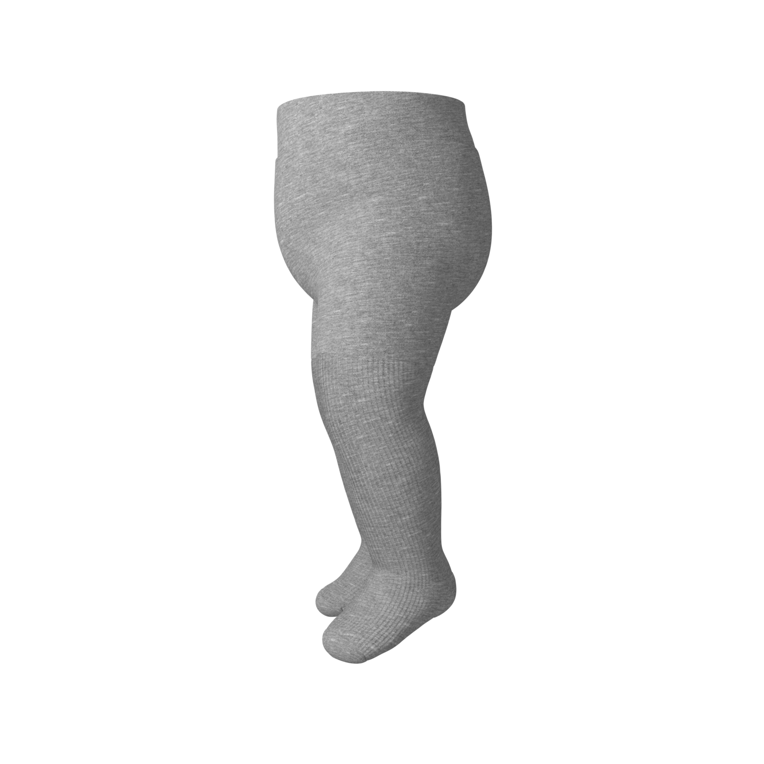 LUPILU® Baby Mädchen Strumpfhose Vollfrottee Thermo, 2 Stück (Grau, 74/80) – Bild 4 von 4