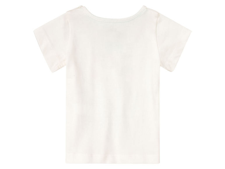 Gehe zu Vollbildansicht: lupilu Mädchen Baby T-Shirt, 2 Stück, mit Print - Bild 17