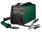 Parkside PIFDS 120 B2 Schweißgerät in Grün und Schwarz mit Kabeln und Klemme.