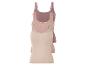 Drei Damen-Tanktops mit Spitze