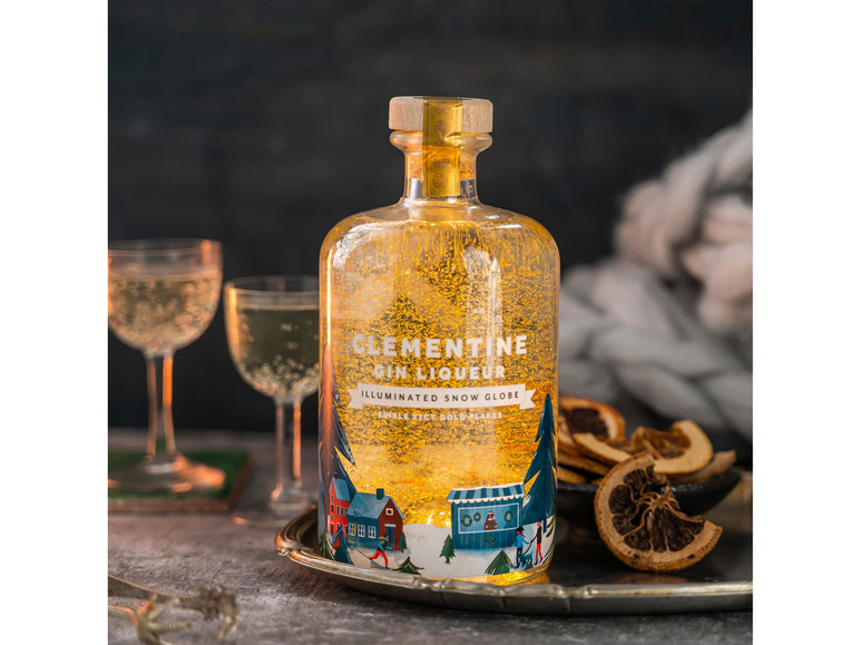 Gehe zu Vollbildansicht: Clementine Snow Globe Gin Liqueur 20% Vol - Bild 3
