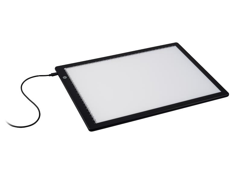 LED-Leuchttisch mit USB-Kabel zum Zeichnen und Pausen.