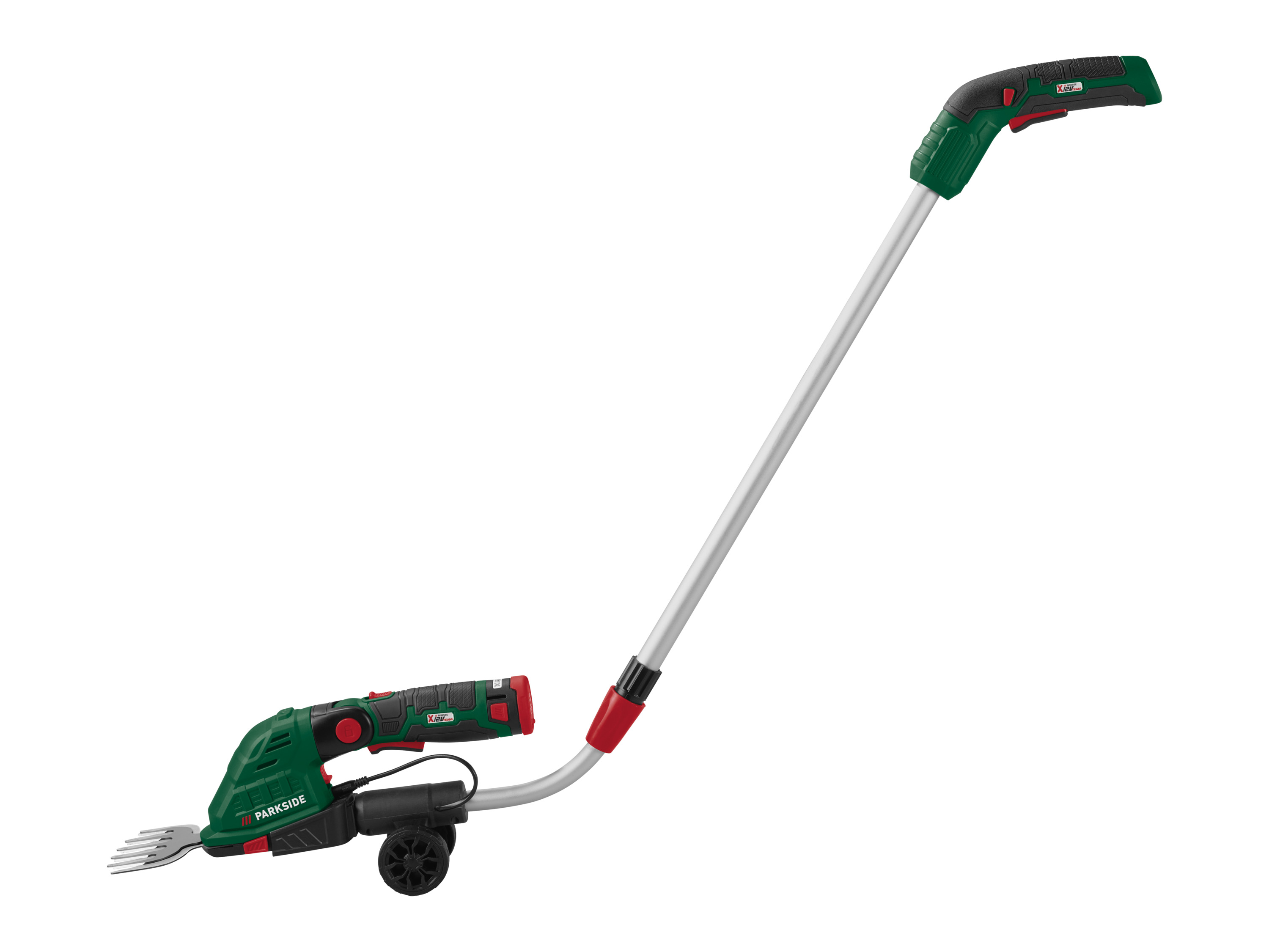 PARKSIDE® 12 V Akku-Gras- und Strauchschere »PGSA 12 B1«, mit Akku und mit Ladegerät – Bild 3 von 4
